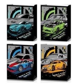 Torebka prezentowa M Pojazdy mix