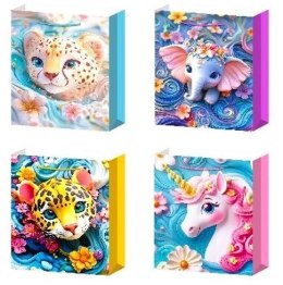 Torebka prezentowa L Zwierzaki