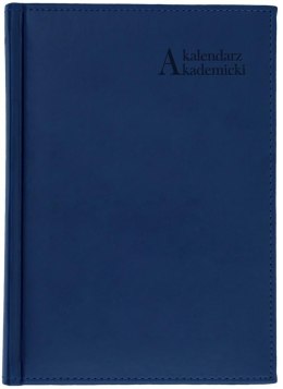 Kalendarz akad. 2025/2026 A5 tyg. Vivella granat