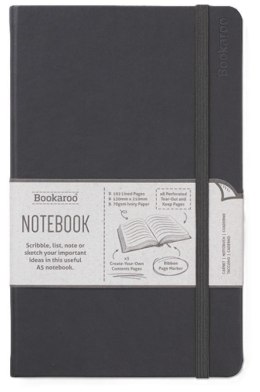 Bookaroo Notatnik Journal A5 - Czarny