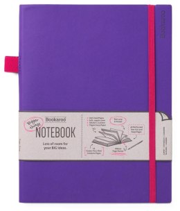 Bookaroo Notatnik Journal duży - Fioletowy