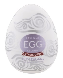 MASTURBATOR EGG CLOUDY SINGLE 13-1410