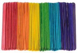 Patyczki kreatywne kolorowe 11,4cm 50szt