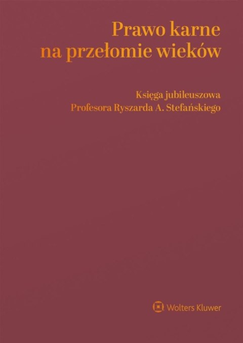 Prawo karne na przełomie wieków