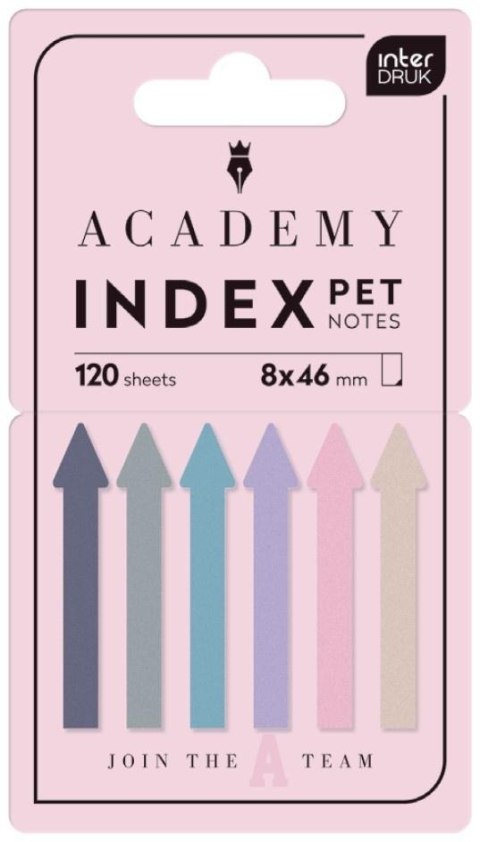 Zakładki indeksujące Pet Academy Pastel 120szt