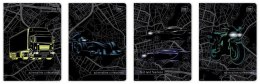 Zeszyt A5/32K 3kol linia 70g UV Cars (10szt)