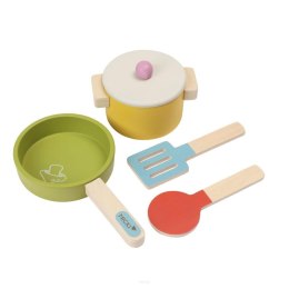 Akcesoria kuchenne drewniane 5el