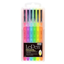 Cienkopisy Neon 6 kolorów