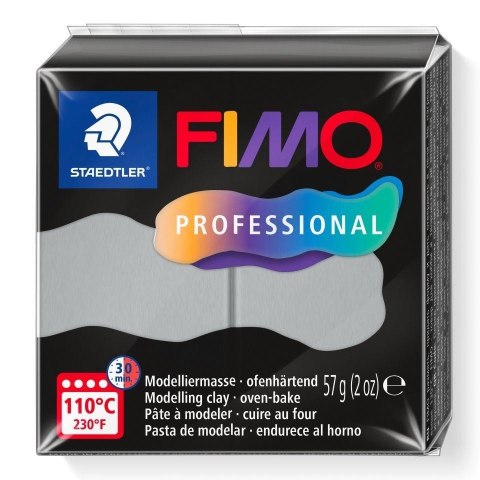 Masa termoutwardzalna Fimo 57g jasnoszary