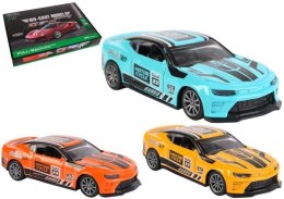 Samochód metalowy 1:36 napęd Sport No.1 mix