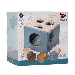 Sorter drewniany niebieski