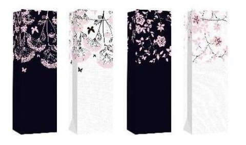 Torebka prezentowa B Kwiaty