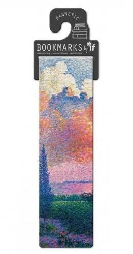 Zakładka Classics magnetyczna Różowe chmury