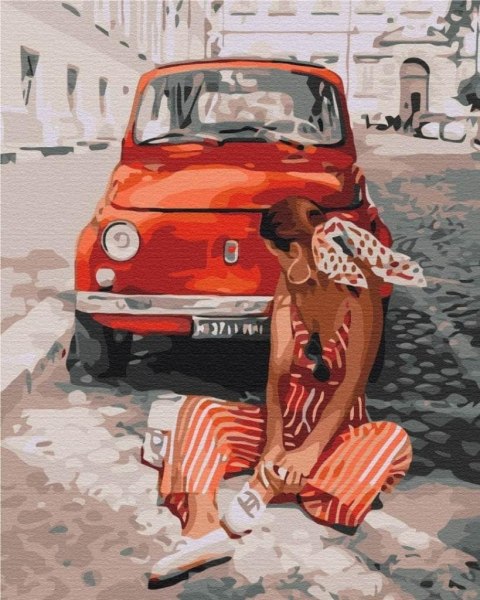 Malowanie po numerach 40x50cm - Wakacje