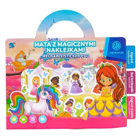 Mata z magicznymi naklejkami Astrafun mix