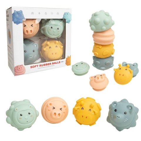 Sensoryczne piłeczki - zwierzątka