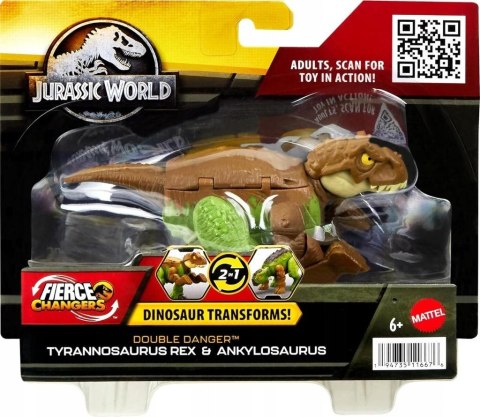 Jurassic World Fierce Changers Dinozaur 2w1 HLP06