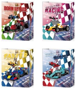 Torebka prezentowa M Pojazdy szerokie dno