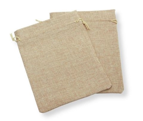Woreczki jutowe eco 20x15cm 2szt