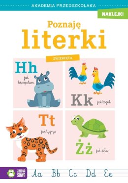 Akademia przedszkolaka. Poznaję literki. Zwierzęta