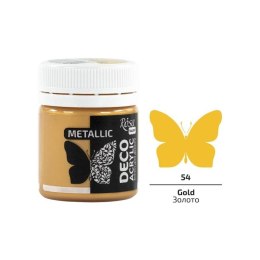 Farba akrylowa metaliczna gold 54 20ml