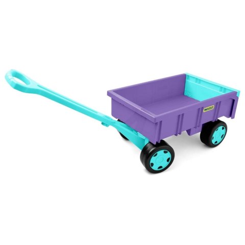 Gigant wózek/przyczepa fioletowy