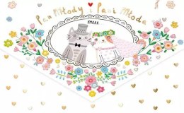 Karnet koperta A5 Ślub Koty