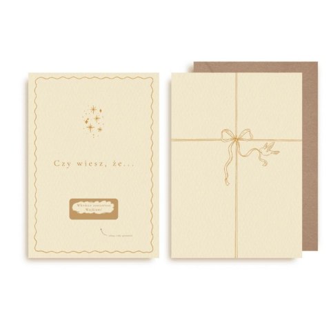 Kartka zdrapka - Zostaniesz Wujkiem