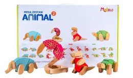 Mega zestaw Animal 48el