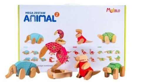 Mega zestaw Animal 48el