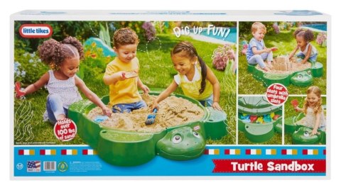 Piaskownica żółw składana