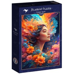 Puzzle 1000 Piękność z kwiatami we włosach