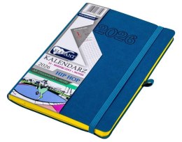 Kalendarz 2026 A5 12M + notes Hip hop atramentowy