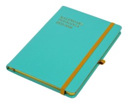 Kalendarz pedagoga 2025/26 A5 tyg Salsa akwamaryna