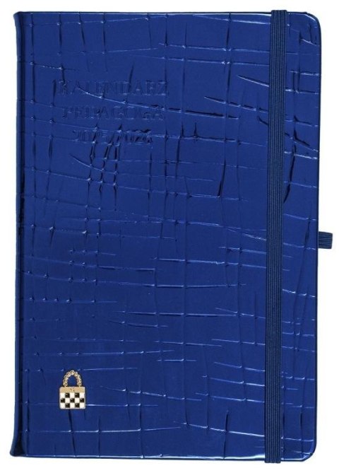 Kalendarz pedagoga 2025/26 A5 tyg. Salsa szafirowy