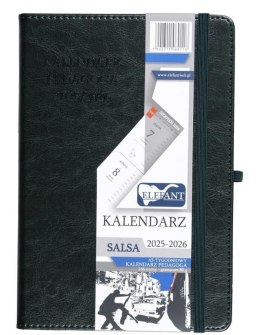 Kalendarz pedagoga 2025/26 A5 tyg. Salsa zielony