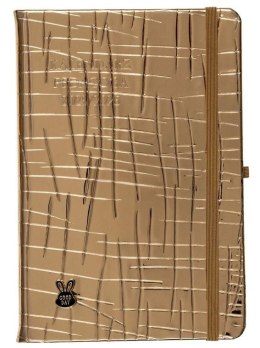 Kalendarz pedagoga 2025/26 A5 tyg. Salsa złoty