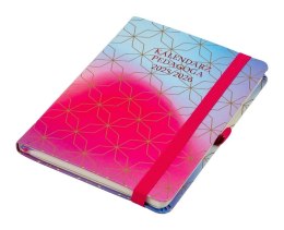 Kalendarz pedagoga 2025/26 B6 tyg Salsa barwny