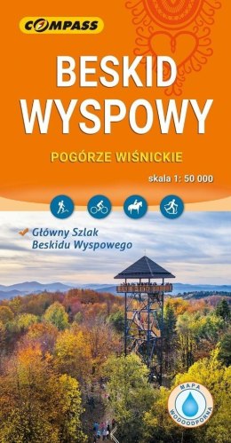 Mapa - Beskid Wyspowy 1:50 000