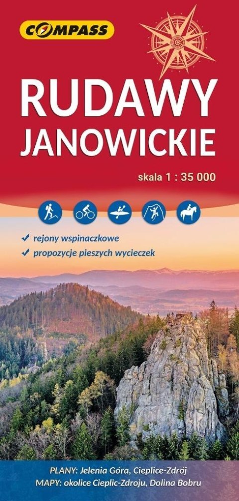 Mapa - Rudawy Janowickie 1:35 000