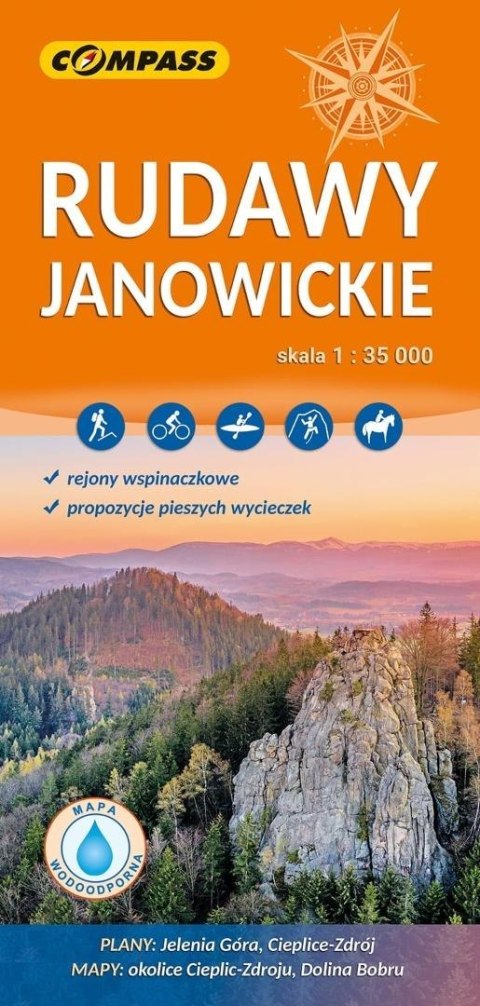 Mapa tur. - Rudawy Janowickie 1:35 000 lam