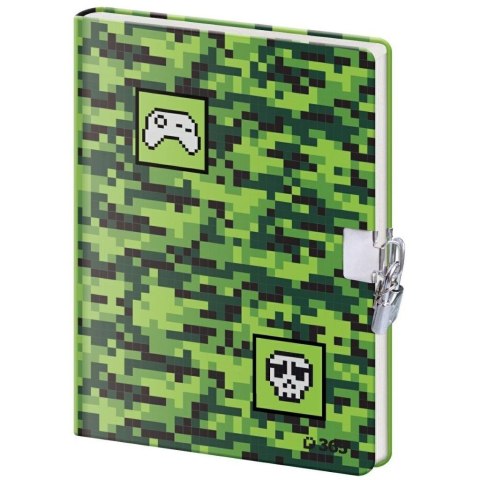 Pamiętnik z kłódką B6/60K gładki Play