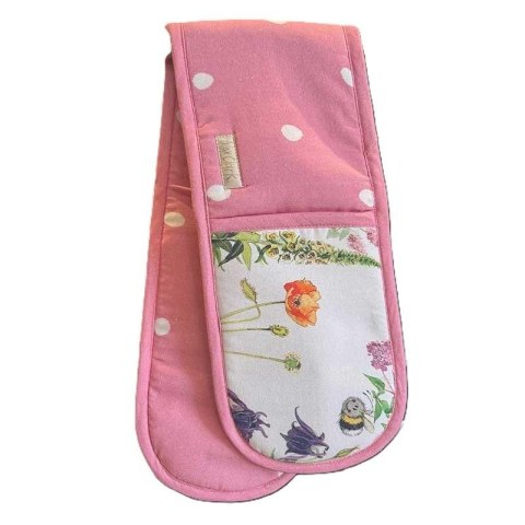 Rękawice kuchenne GLV27 Pszczoły i kwiaty