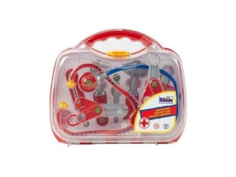 Zestaw lekarski w walizce transparentnej