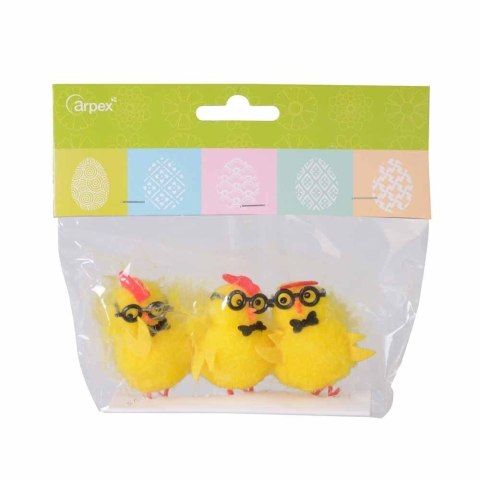 Kurczaki w okularach 3szt