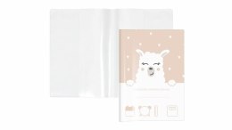 Okładka na książeczkę zdrowia dziecka alpaka