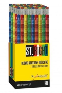 Ołówki trójkątne HB z tabliczką mnożenia (72szt)