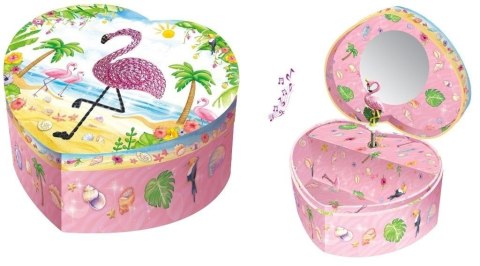 Pozytywka w kształcie Serca Flaming