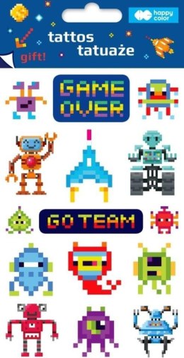 Tatuaże zmywalne Pixi Planet HAPPY COLOR