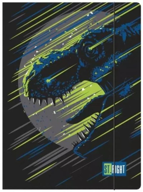 Teczka z gumką A4 Dinosaur